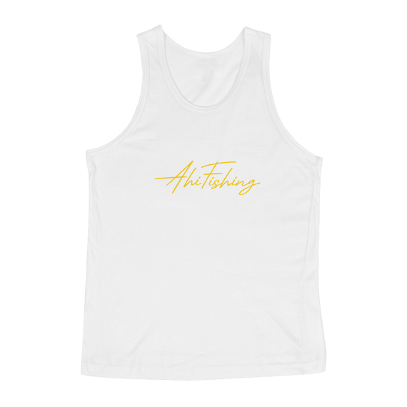 CAMISA REGATA - ASSINATURA AHI AMARELA