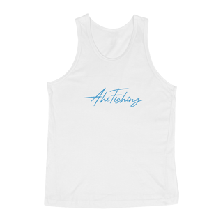 Nome do produto CAMISA REGATA - ASSINATURA AHI AZUL