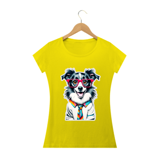 Nome do produto Baby long estampa Border Colie - Coleção Dog Lovers