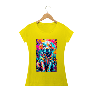 Nome do produto Baby long estampa Labrador - Coleção Dog Lovers