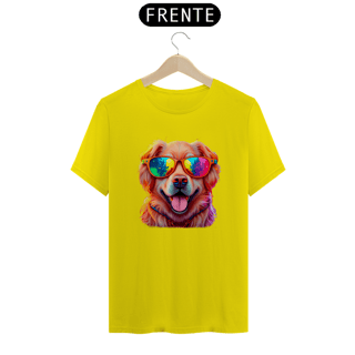 Nome do produto Camiseta estampa Golden retriever - Coleção Dog Lovers