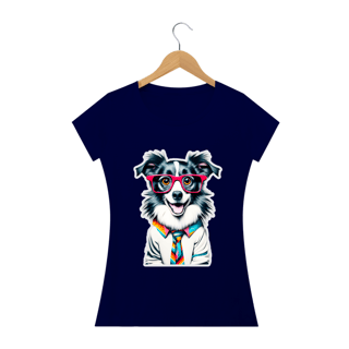 Nome do produto Baby long estampa Border Colie - Coleção Dog Lovers