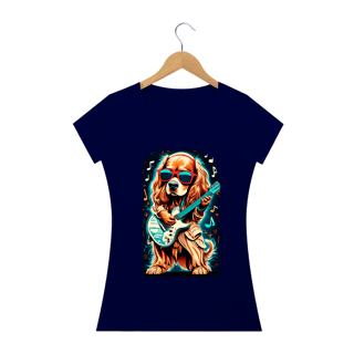 Nome do produto Baby long estampa Cocker -  Coleção Dog Lovers