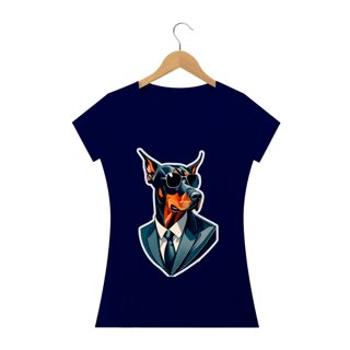 Nome do produto Baby long estampa Doberman - Coleção Dog Lovers
