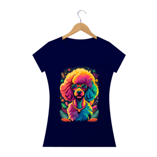 Nome do produto Baby long estampa Poodle - Coleção Dog Lovers