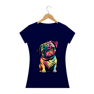 Nome do produto Baby long estampa Pug - Coleção Dog Lovers