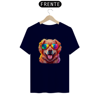 Nome do produto Camiseta estampa Golden retriever - Coleção Dog Lovers