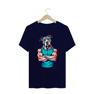 Nome do produto Camiseta Pit Bull maromba Plus - Coleção Dog Lovers