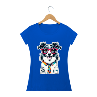 Nome do produto Baby long estampa Border Colie - Coleção Dog Lovers