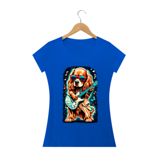 Nome do produto Baby long estampa Cocker -  Coleção Dog Lovers