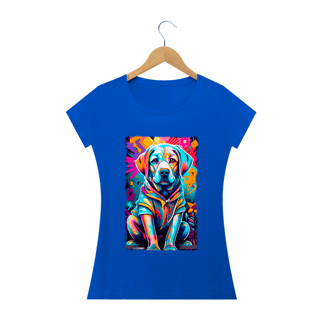Nome do produto Baby long estampa Labrador - Coleção Dog Lovers