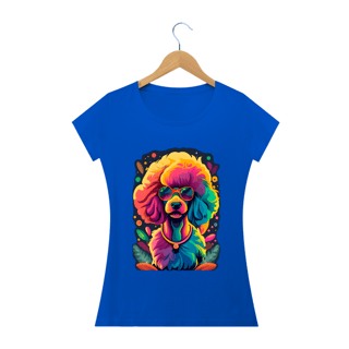 Nome do produto Baby long estampa Poodle - Coleção Dog Lovers
