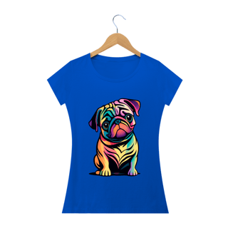 Nome do produto Baby long estampa Pug - Coleção Dog Lovers