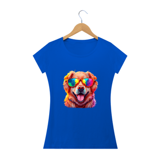 Nome do produto Baby long estampa Golden retriever - Coleção Dog Lovers