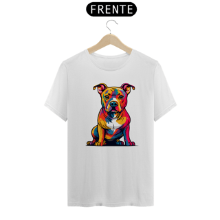 Nome do produto Camiseta Estampa Pit bull - Coleção Dog Lovers