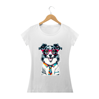 Nome do produto Baby long estampa Border Colie - Coleção Dog Lovers