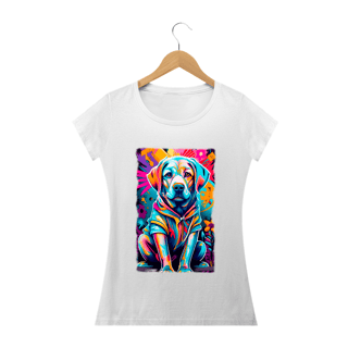 Nome do produto Baby long estampa Labrador - Coleção Dog Lovers
