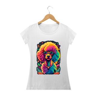 Nome do produto Baby long estampa Poodle - Coleção Dog Lovers