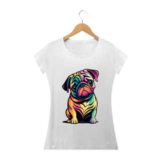 Nome do produto Baby long estampa Pug - Coleção Dog Lovers