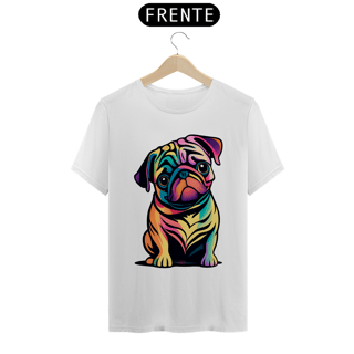 Nome do produto Camiseta estampa Pug - Coleção Dog Lovers