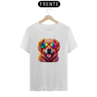 Nome do produto Camiseta estampa Golden retriever - Coleção Dog Lovers