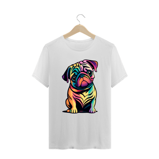 Nome do produto T-shirt Pug - Coleção Dog Lovers