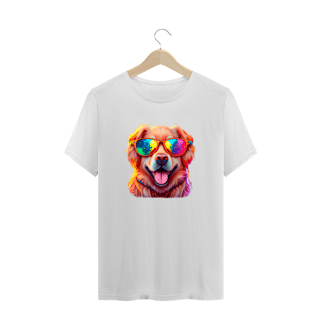 Nome do produto T-shirt Golden Retriver - Coleção Dog Lovers
