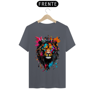 Nome do produto Camiseta leão de vidro - Coleção Espirito Selvagem