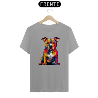 Nome do produto Camiseta Estampa Pit bull - Coleção Dog Lovers