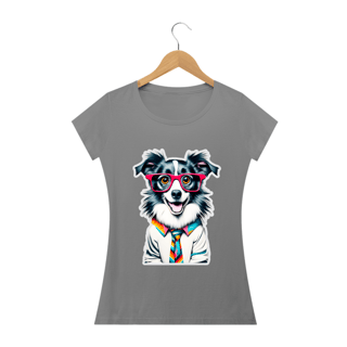 Nome do produto Baby long estampa Border Colie - Coleção Dog Lovers