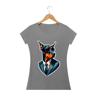Nome do produto Baby long estampa Doberman - Coleção Dog Lovers