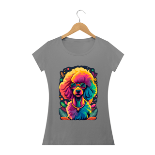 Nome do produto Baby long estampa Poodle - Coleção Dog Lovers