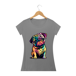 Nome do produto Baby long estampa Pug - Coleção Dog Lovers