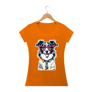 Nome do produto Baby long estampa Border Colie - Coleção Dog Lovers