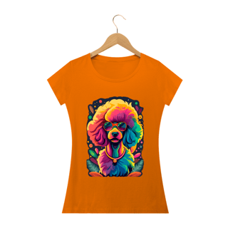 Nome do produto Baby long estampa Poodle - Coleção Dog Lovers