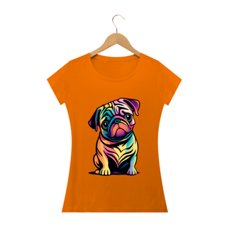Nome do produto Baby long estampa Pug - Coleção Dog Lovers
