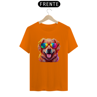 Nome do produto Camiseta estampa Golden retriever - Coleção Dog Lovers