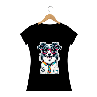 Nome do produto Baby long estampa Border Colie - Coleção Dog Lovers