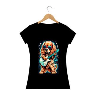 Nome do produto Baby long estampa Cocker -  Coleção Dog Lovers