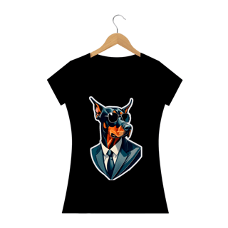 Nome do produto Baby long estampa Doberman - Coleção Dog Lovers