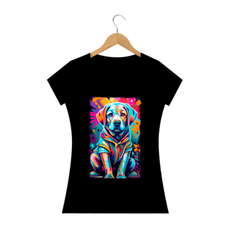 Nome do produto Baby long estampa Labrador - Coleção Dog Lovers