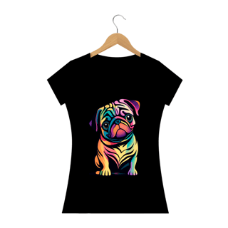 Nome do produto Baby long estampa Pug - Coleção Dog Lovers