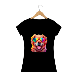Nome do produto Baby long estampa Golden retriever - Coleção Dog Lovers