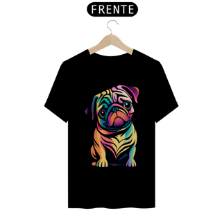 Nome do produto Camiseta estampa Pug - Coleção Dog Lovers