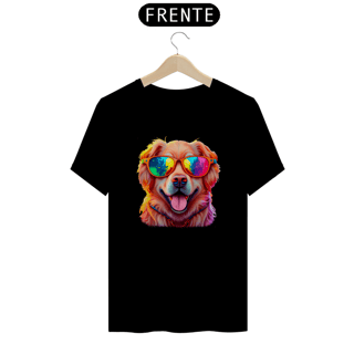 Nome do produto Camiseta estampa Golden retriever - Coleção Dog Lovers