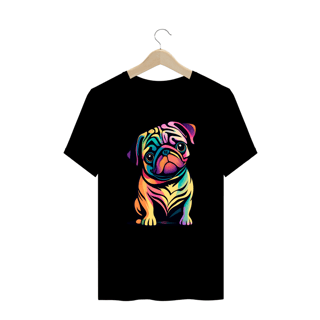 Nome do produto Camiseta Pug Plus - Coleção Dog Lovers