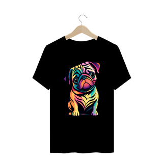 Nome do produto T-shirt Pug - Coleção Dog Lovers