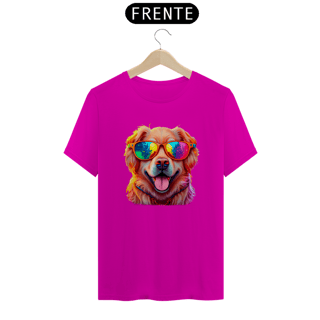Nome do produto Camiseta estampa Golden retriever - Coleção Dog Lovers