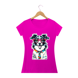 Nome do produto Baby long estampa Border Colie - Coleção Dog Lovers