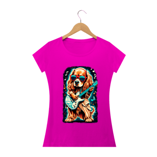 Nome do produto Baby long estampa Cocker -  Coleção Dog Lovers